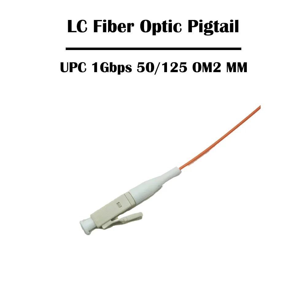 100 шт./лот 1 0 м LC UPC/APC SM одномодовый мм многомодовый волоконно-оптический Pigtail Simplex 9