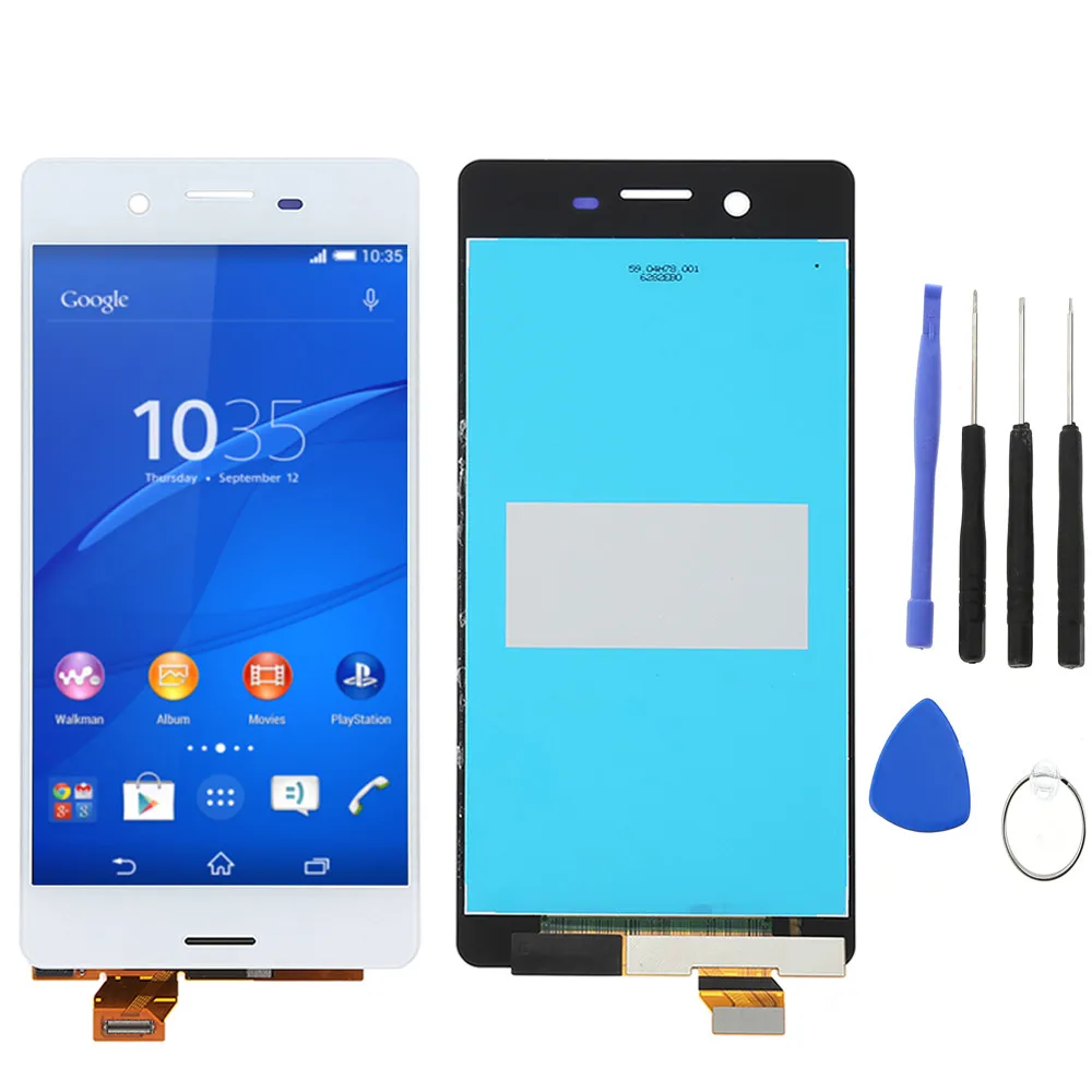 WHITE LCD with tools Для sony xperia x Performance F5121 F5122 F8131 F8132 ЖК-дисплей дигитайзер сенсорный экран для sony xperia x f8131 f8132 экран - Цвет: WHITE LCD with tools