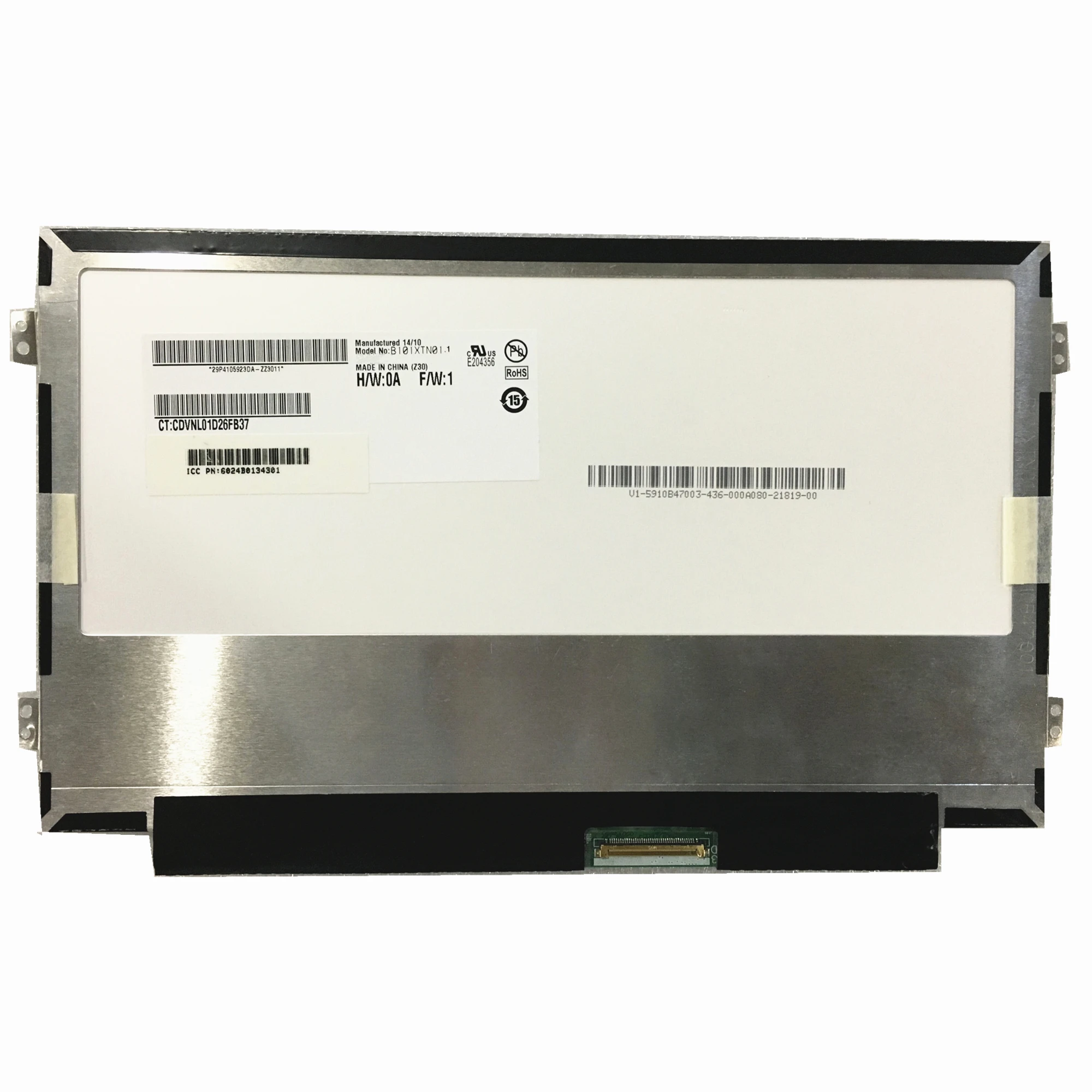 Светодиодный ЖК экран WXGA HD 1366*768 B101XTN01 b101xtn1.1 M101NWN8 R0 светодиодный 10 1 дюйма