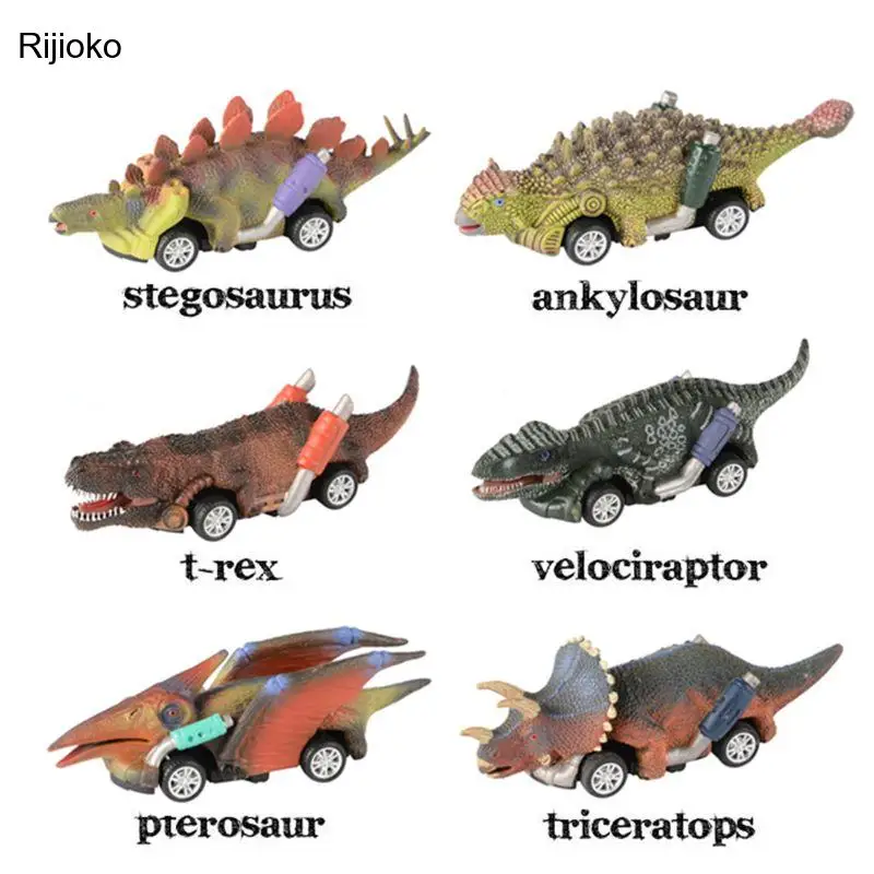 

Simulation Dinosaur Pull Back Car Model Mini Dinosaur World Pull Back Car