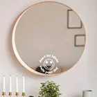 Красочная наклейка на зеркало разрушения дня, Виниловая наклейка на стену, домашний декор, наклейки для спальни, украшение на стену, художественная наклейка, фрески