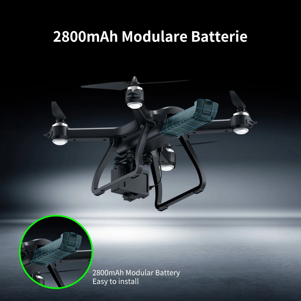 Holy Stone HS700 gps Дрон 5G 1080P камера 1000 метров бесщеточный Дрон профессиональный мотор wifi FPV gps селфи Квадрокоптер