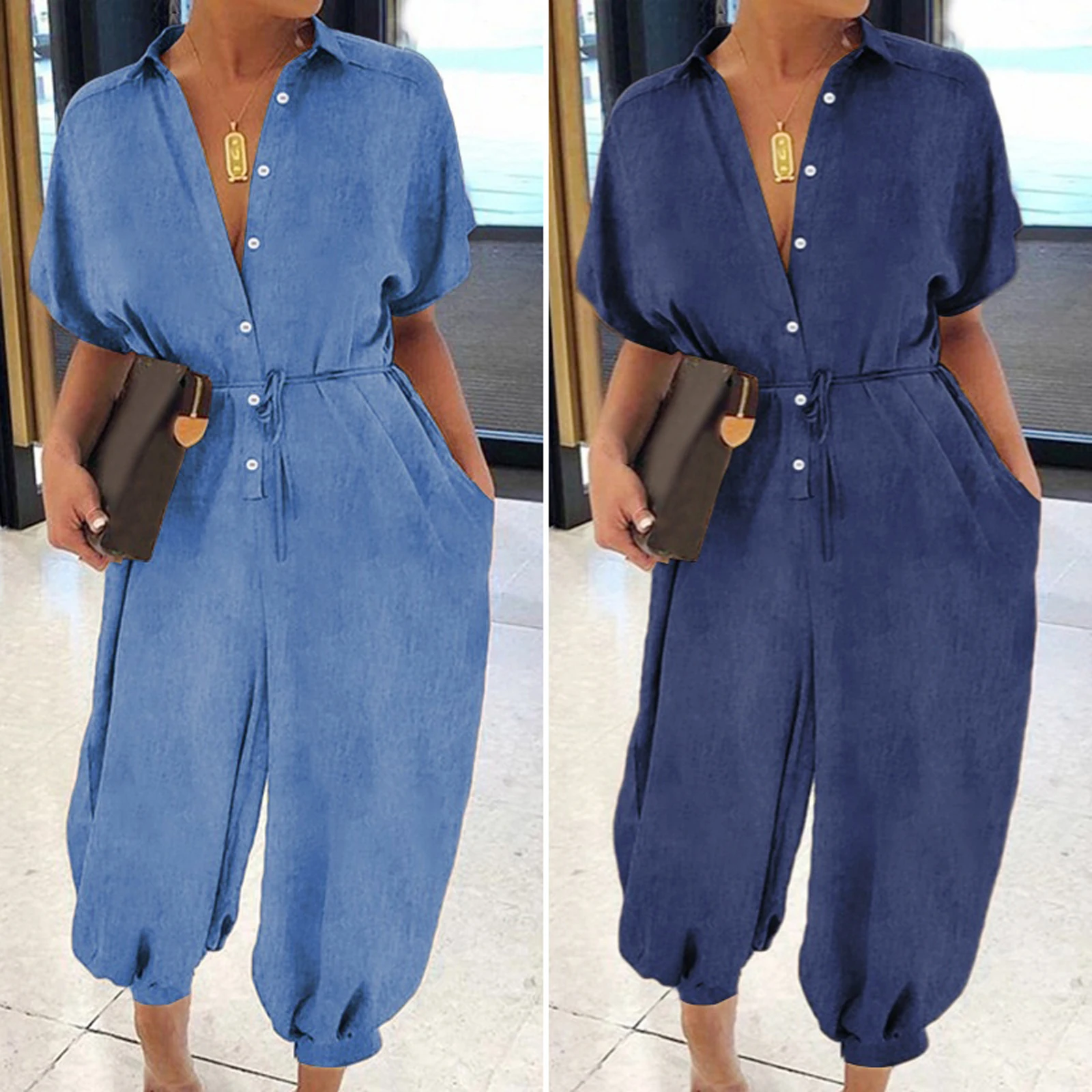 

Jumpsuit Women Plus Size Overalls Casual Loose Dungarees Romper Baggy Playsuit Jumpsuit Female Jumpsuits Women Combi Et Bodys