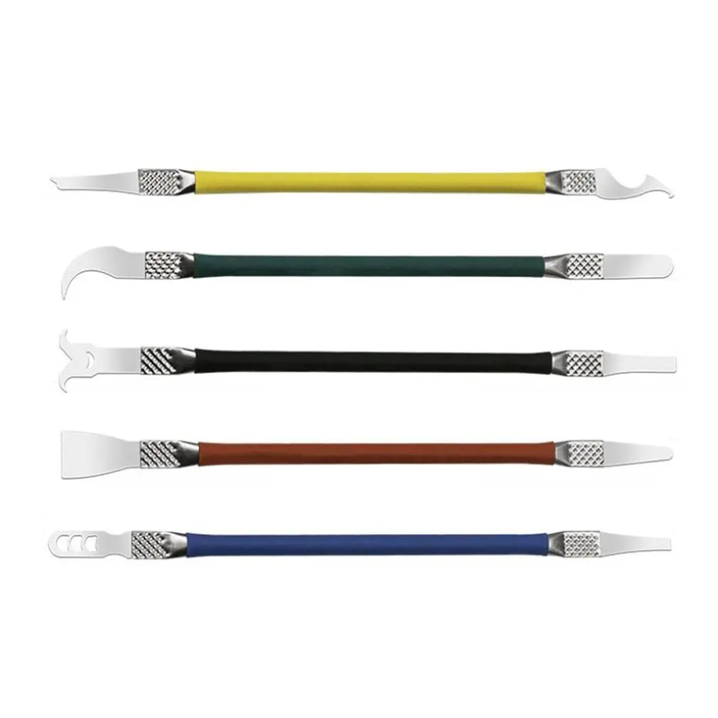 

5 Pieces CPU Prying Knife Removal Mobile Phone Repairing Instrument Motherboard Chip Spatula Removal Tool
