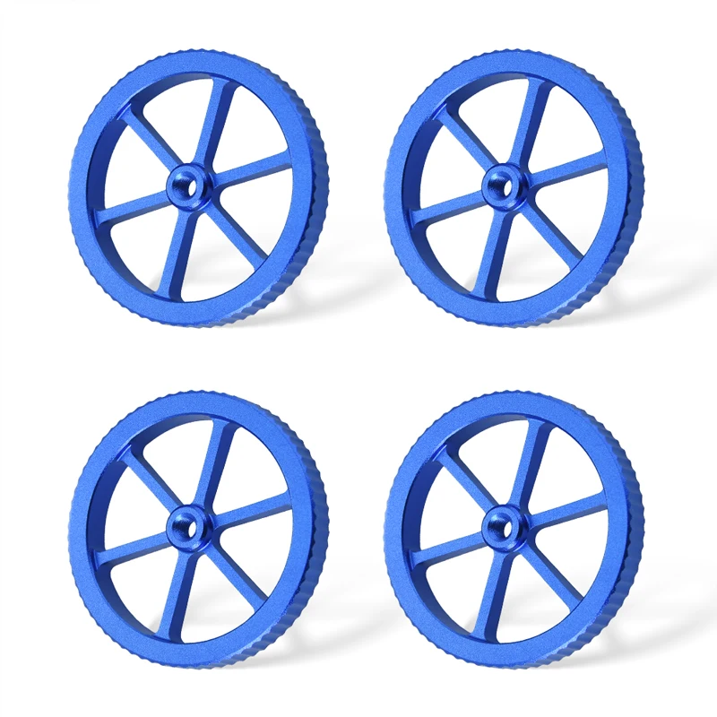 4 шт модернизированные Алюминий кручение выравнивания гайка ручки колеса для