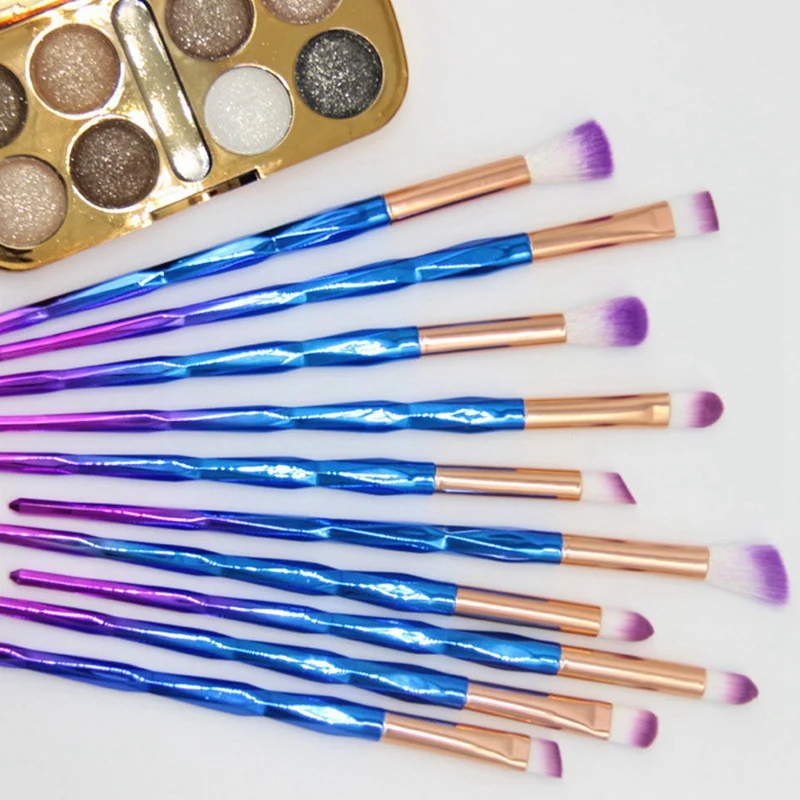 

Makeup Brush Set Eyeshadow Concealer Lip Cosmetics Make Up for Beginner Powder Foundation Beauty Tools with Storage Tube