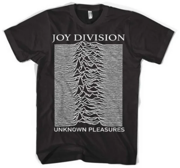 

2018 Summer Men's T-shirts Joy Division Unknown Pleasure Punk Fashion T-shirt Rock Hipster Streetwear T Shirt Men Top Crossfit