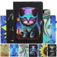 coque for lenovo tab m10 fhd plus 10 3 inch case tb x606f tb x606x cartoon cat leather cover for lenovo tab m10 plus cover cases