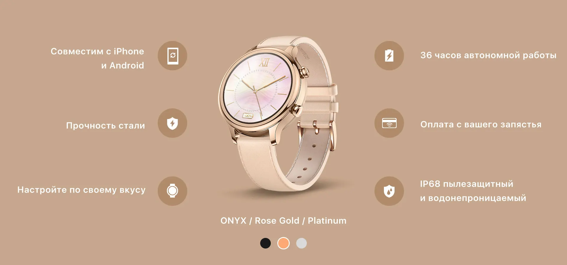Ticwatch C2 черные Смарт-часы Bluetooth спортивные часы GPS Android и iOS Совместимость IP68 Водонепроницаемый NFC