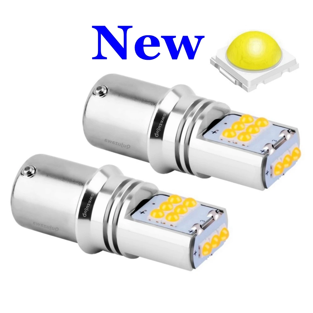 2 шт. BAU15S 1056 7506 PY21W 150 градусов супер яркий 1800LM светодиодный шариками оранжевая