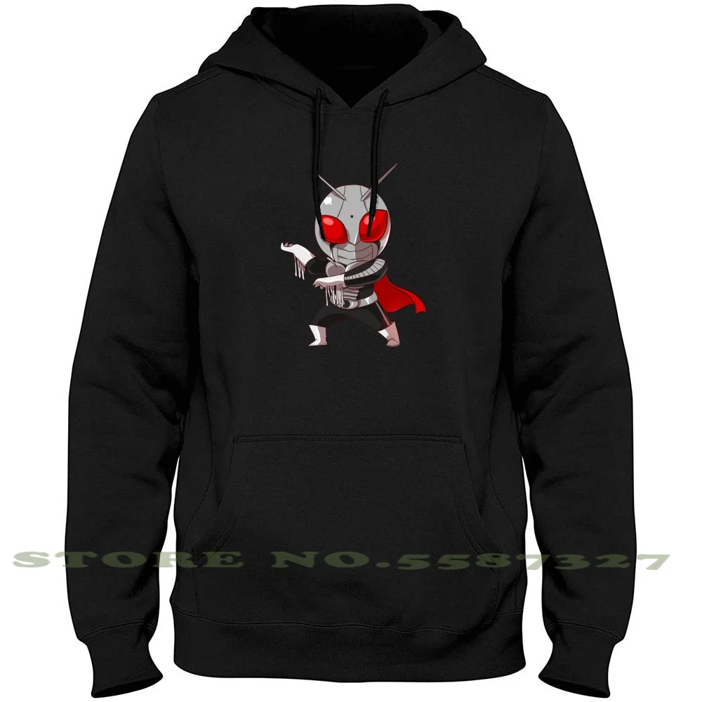 

Showa Rider Super - Chibi Streetwear Sport Hoodie Sweatshirt Kamen Rider Super Tokusatsu Toku Kaiju Monster Hero Comic Manga