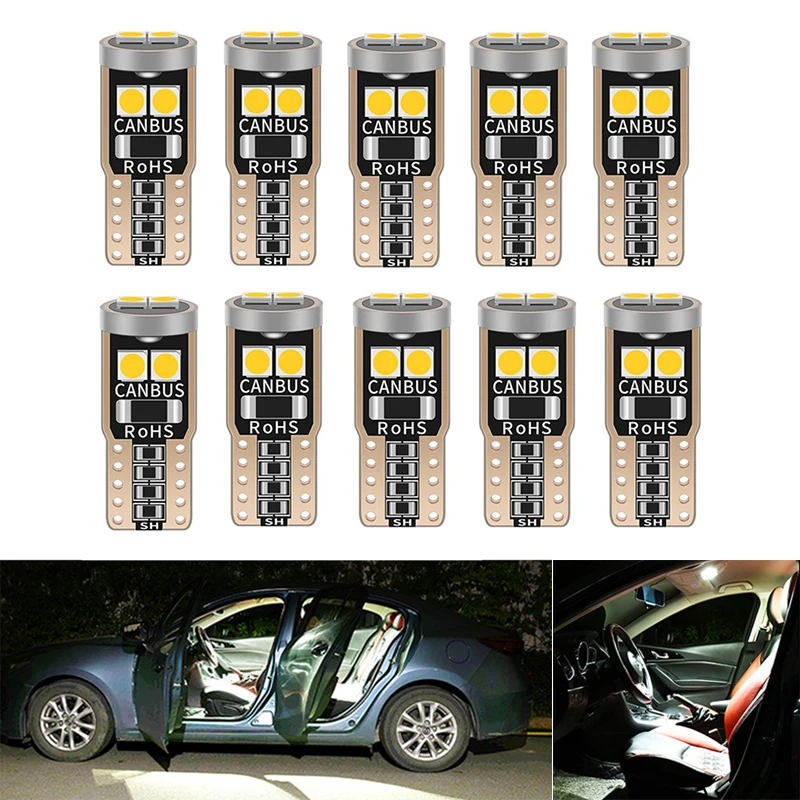 T10 W5W светодиодный очистки автомобиля парковка светильник для Ford Focus 2 3 1 Fiesta Mondeo 4