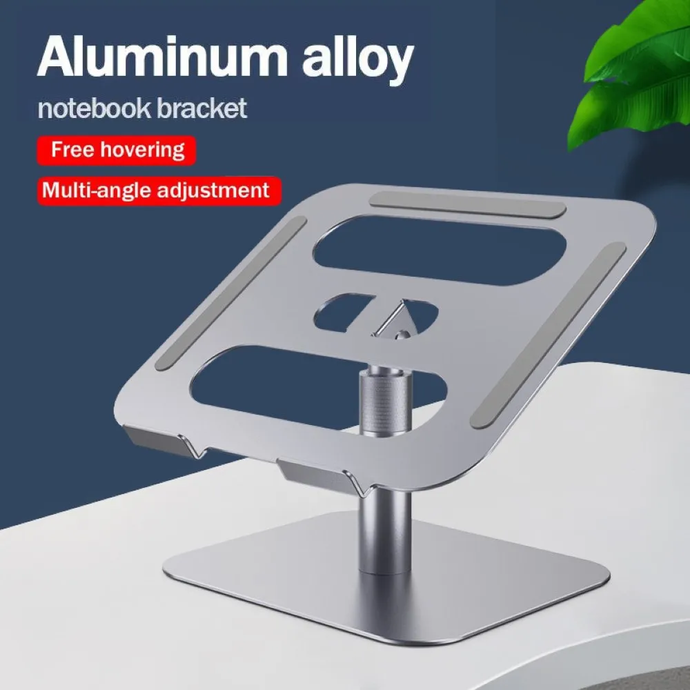 

Laptop Stand Computer Accessories Angle Height Adjustable Rotating Rack Aluminum Alloy Foldable Notebook Holder for 11-15.6 Inch