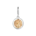 Бесплатная доставка, подвеска из настоящего серебра 100% пробы с логотипом на Хэллоуин, женские браслеты с бусинами, ювелирные изделия из стерлингового серебра пробы