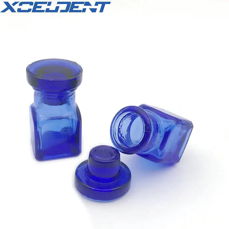 2Pcs Dental Glass Medicine Bottle Holder 10ML Container for Lab Dentistry Instrument | Красота и здоровье