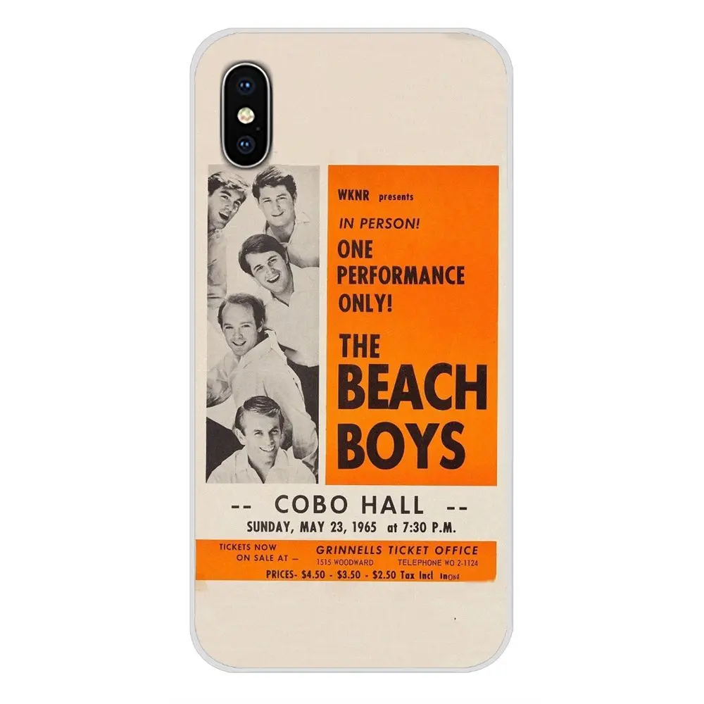 Пляжный костюм для мальчиков 1963 плакат прозрачный мягкий чехол Samsung Galaxy J1 J2 J3 J4 J5 J6