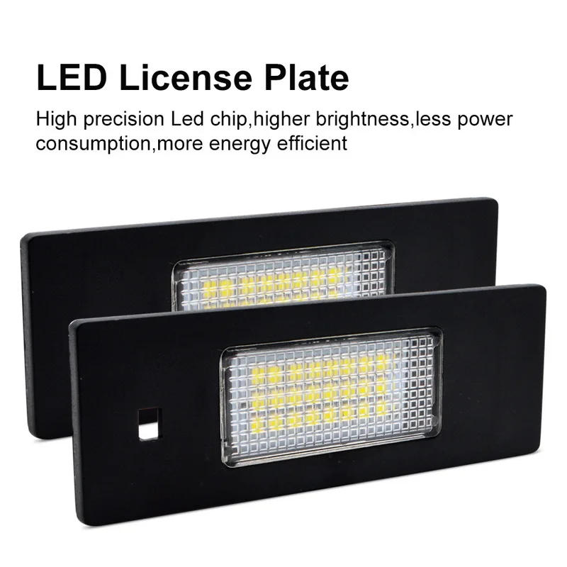 Светодиодная подсветка для номерного знака Safego 24 SMD BMW E87 E81 E85 E86 E20 E63 E64 F12 F13 F06