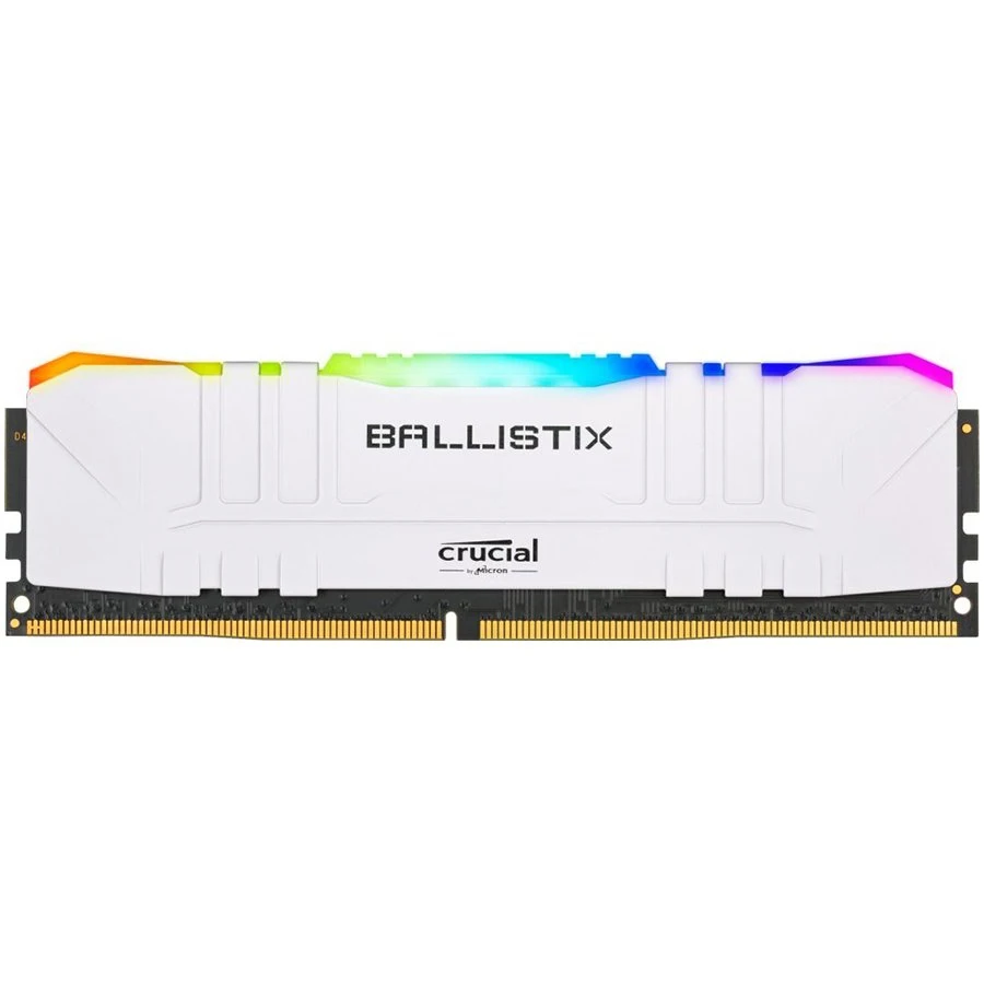Модуль памяти CRUCIAL DDR4 3000MT/s CL15 DIMM 288pin RGB небуферизованный белый|Оперативная память|