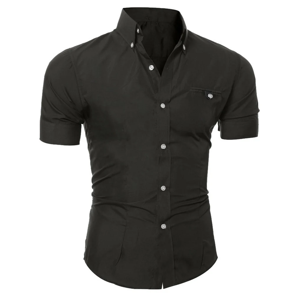 SFIT, мужская рубашка, летняя, мужская, Homme, хлопковая, соцодежда, короткий рукав, гавайская, Camisa Masculina, повседневная, облегающая, Мужская одежда, рубашки