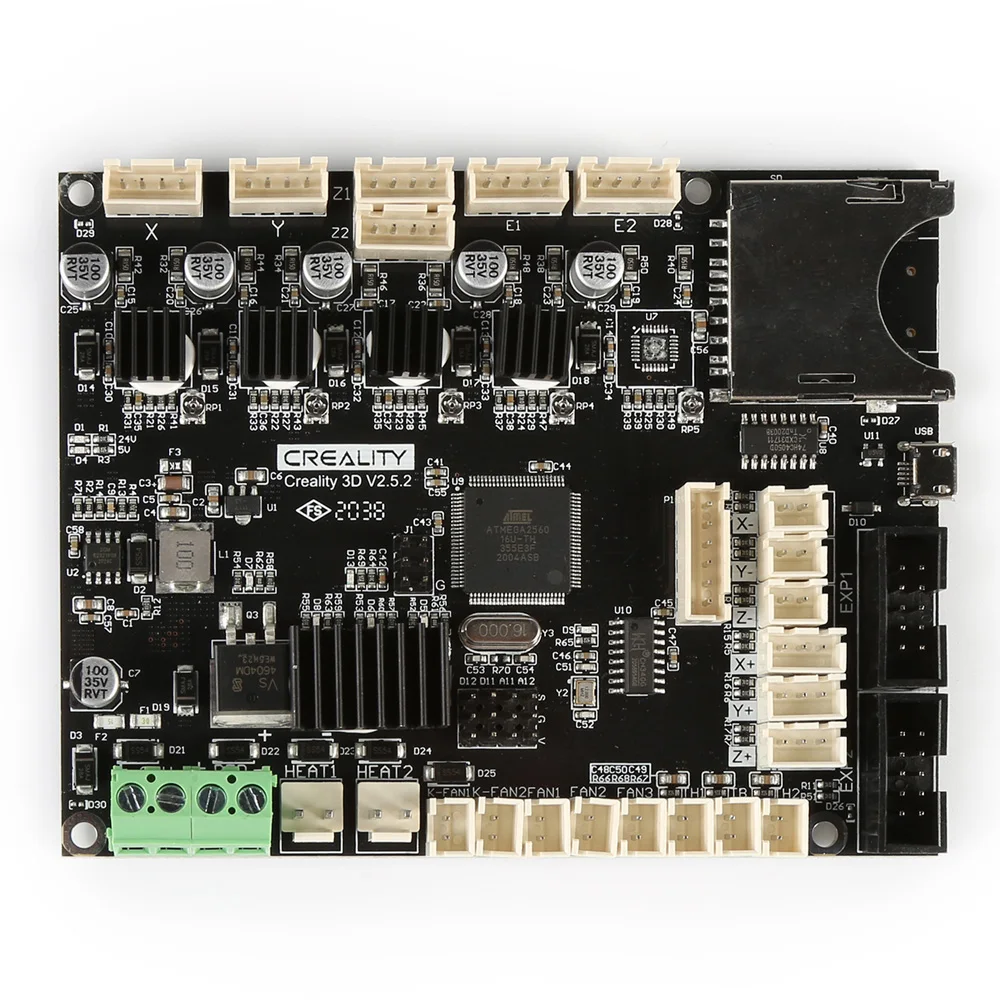 Материнская плата CREALITY CR-10 V2 V2.5.2 _ 8Bit_TMC2208_ATM2560 | Компьютеры и офис