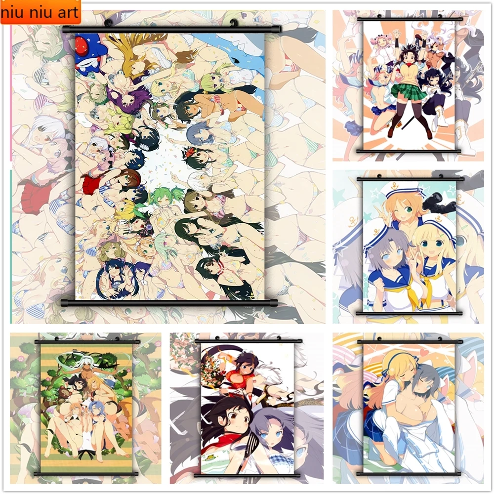 Алмазная живопись Senran Kagura Asuka Yumi Аниме Манга Вышивка крестом комплекты украшение