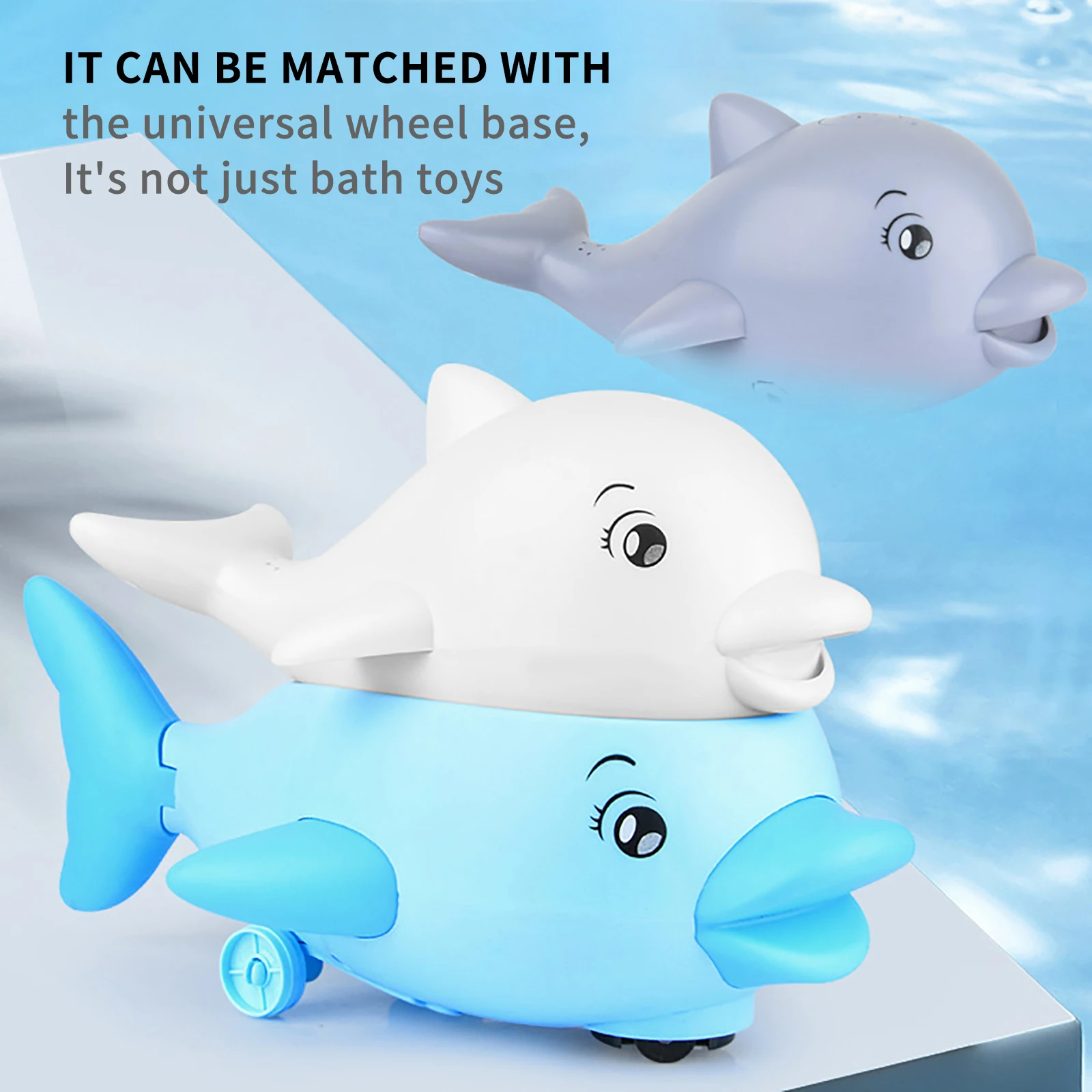 

Baby Bath Toys Spray Water Shower Swim Pool Bathing Toys for Kids Electric Whale Bath Ball with Light Music LED Light Toys Gift