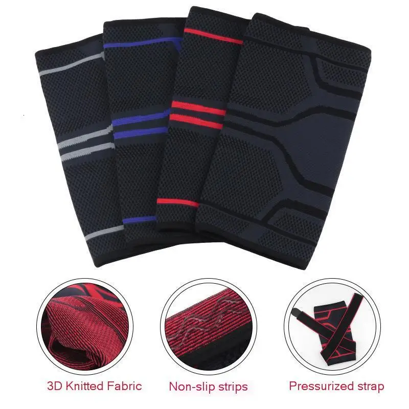 1 шт. двойное использование под давлением Поддержка колена для спорта Эластичная