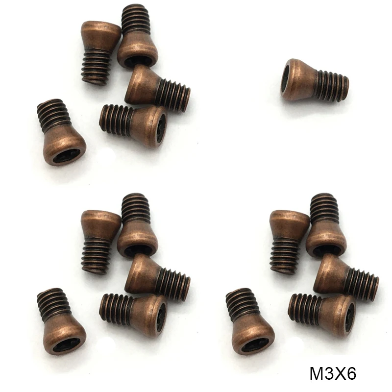 100 шт. M3 * 6 8 10 12 M3.5 Torx вставные винты для замены карбидных вставок токарные