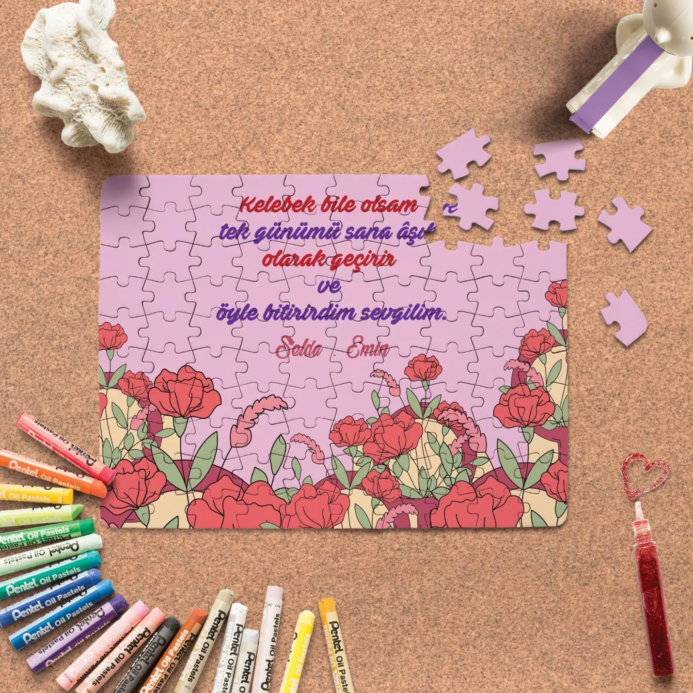 

Personalized Romantic Design Puzzle -P1