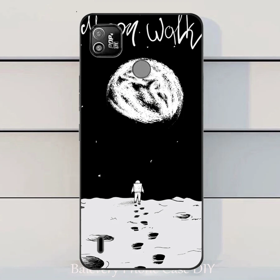 Силиконовый чехол для Tecno Pop 4 Pro