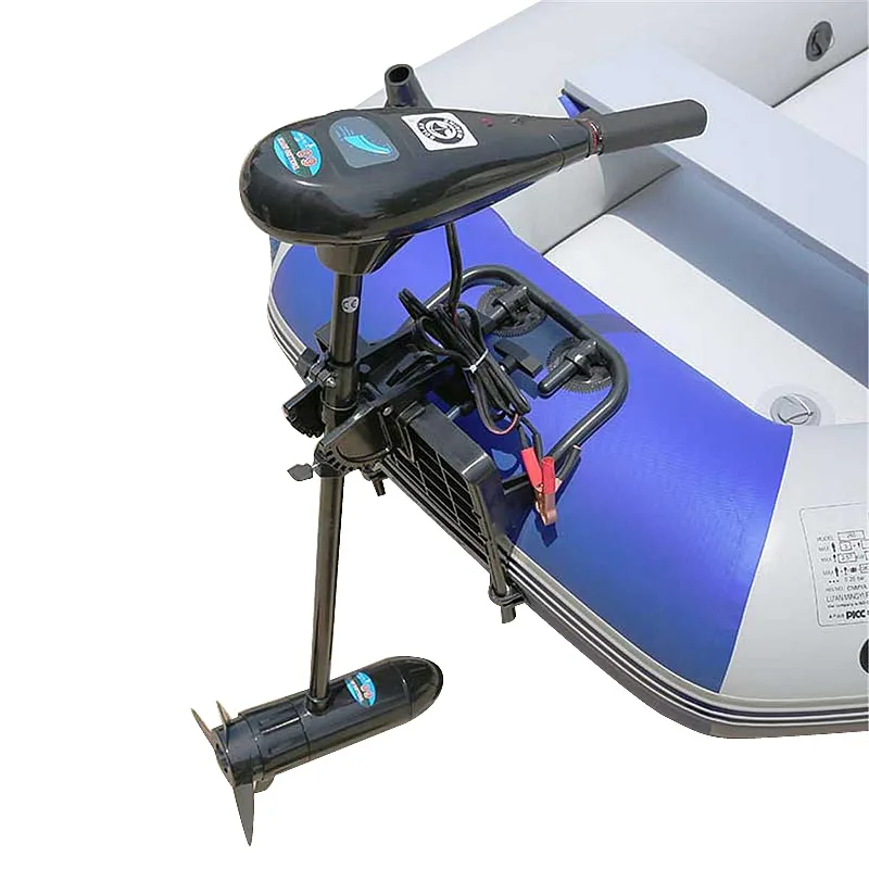 

Lighten Up18LBS 144W 4km Marine 18LBS 12V Inflatable Boat Electric Trolling Motor Engine Fishing Kayak Engine Outboard Motor
