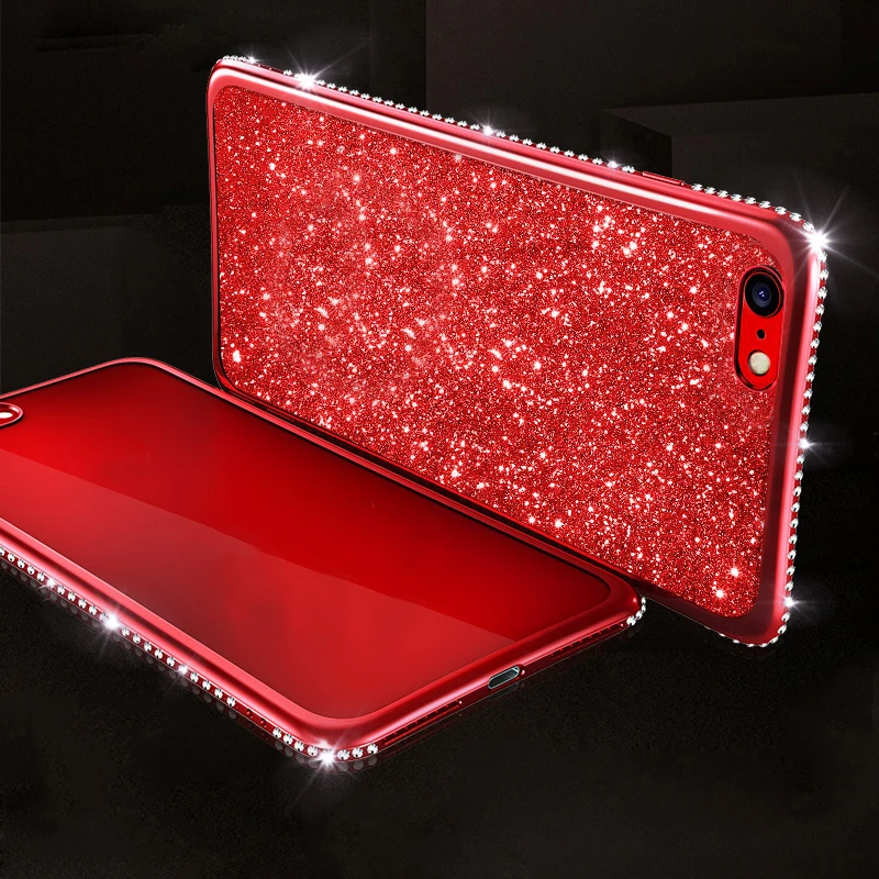 Чехлы со стразами для Xiaomi Mi 8 9 SE A3 A2 lite 9T Pro RedMi Note 7 Pro 6A 5 Plus K20 5 глобальная версия RedMi 7A блестящие чехлы