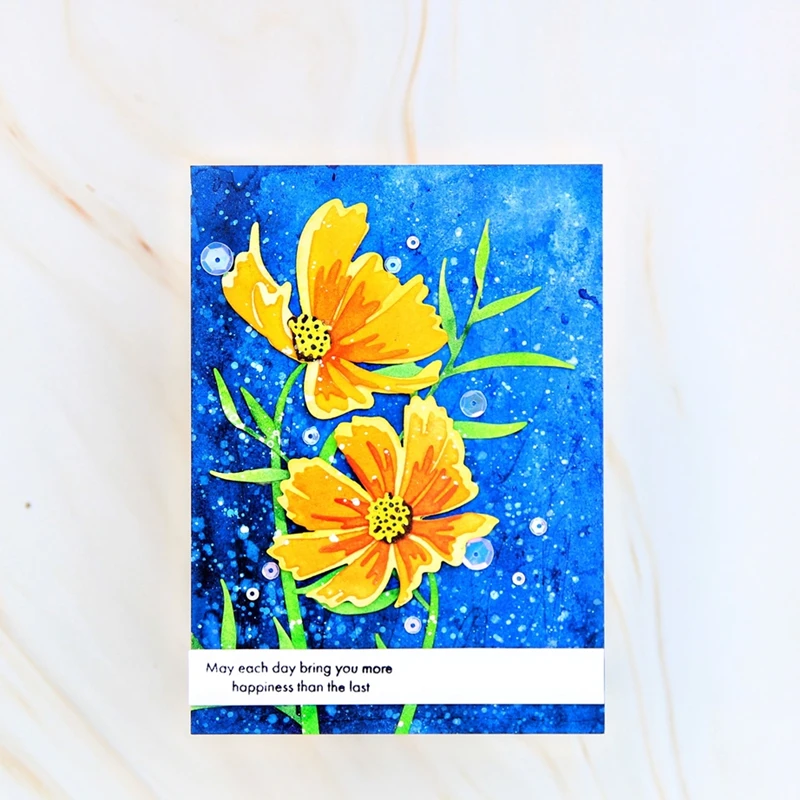 

Butterfly Floral Garden Plant Flower Leaf Clear Stamps For DIY Making Scrapbooking Greeting Card No Metal Cutting DiesAndStamp