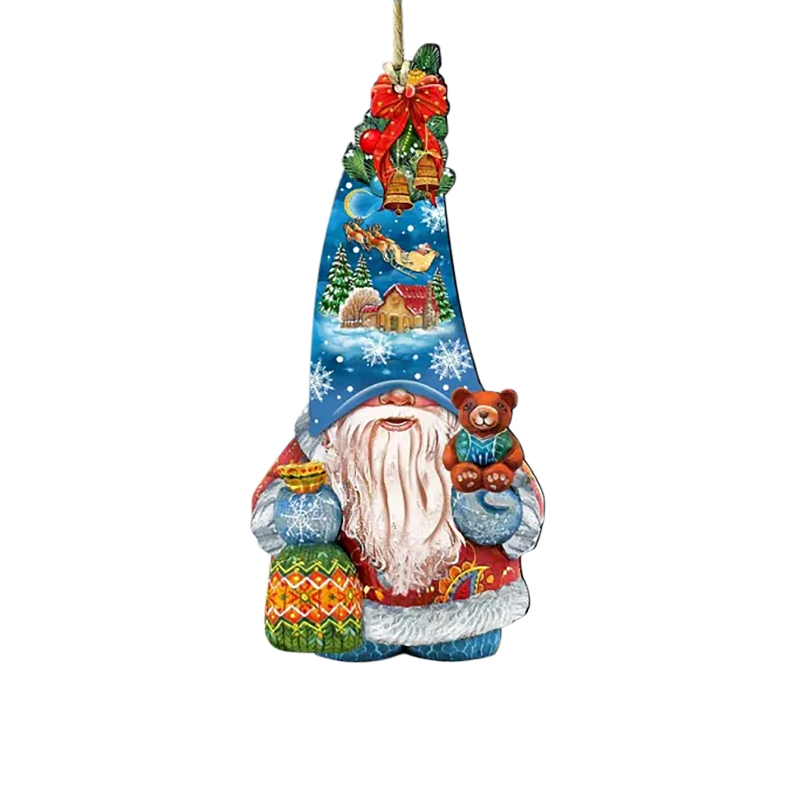

Christmas Tree Decorations Xmas Ornament colorful Hanging Home Party Pendant Decor Prop Gifts Supplies