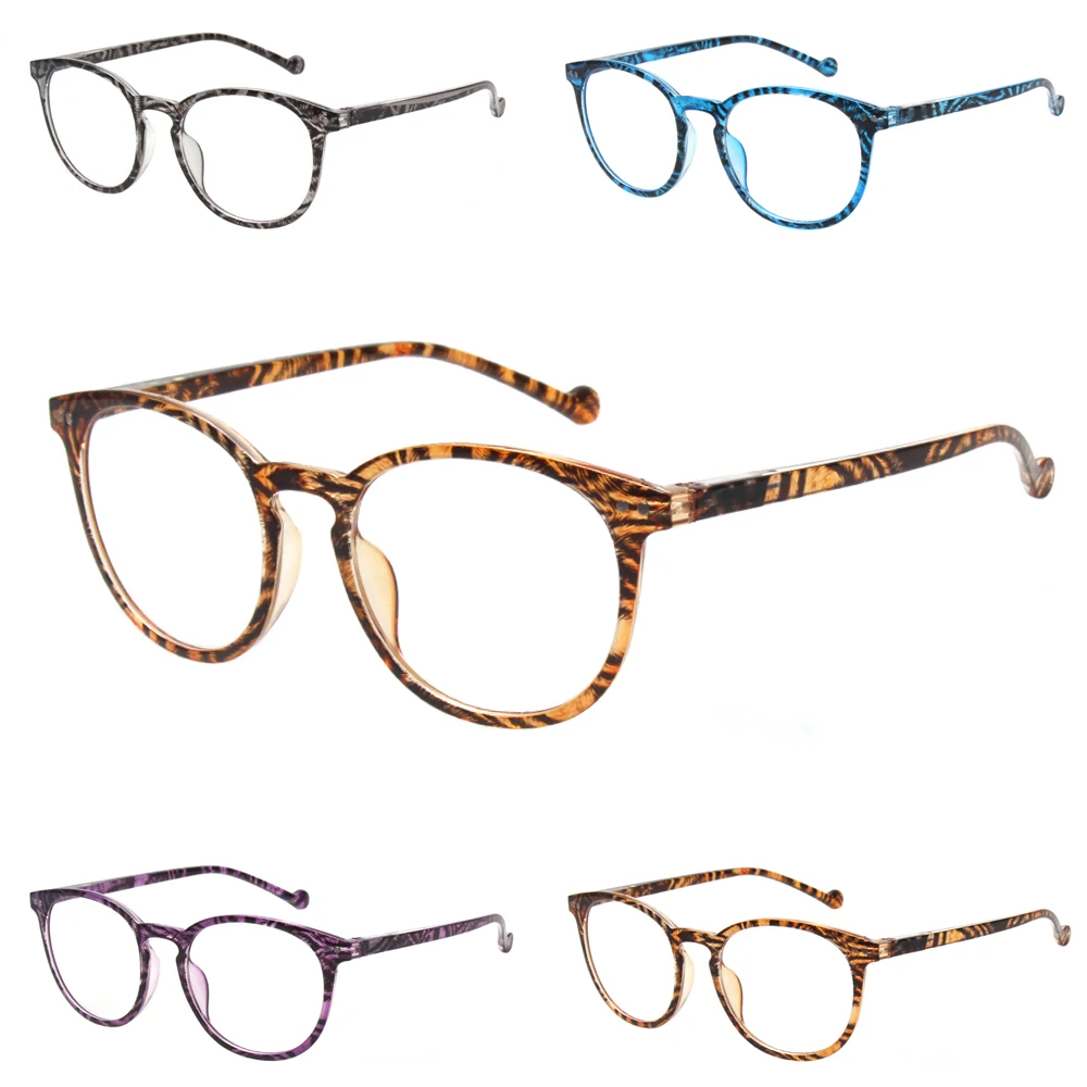 

Turezing Reading Glasses High Quality Flexible Spring Hinge Lightweight and Comfortable Oval Frame Men and Women HD Reader