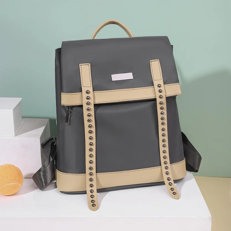 

Ladies Brand Designer Fashion Waterproof Oxford Cloth School Bag Backpack Large Capacity Outdoor Travel Leisure Shopping Handbag