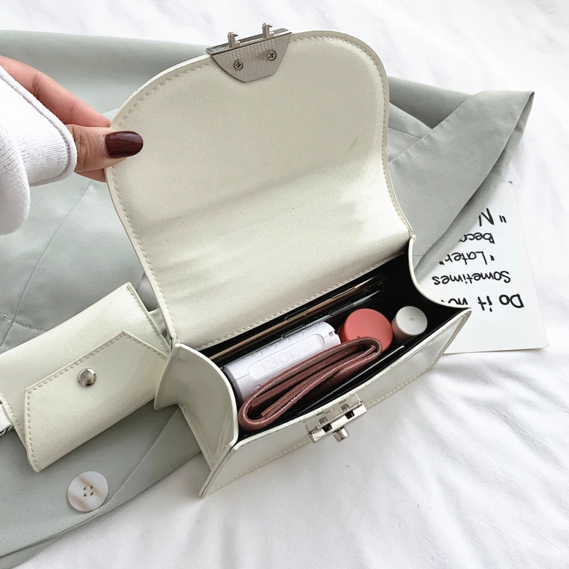 Модная кожаная сумка через плечо качественные сумки для женщин 2020 кошельки и