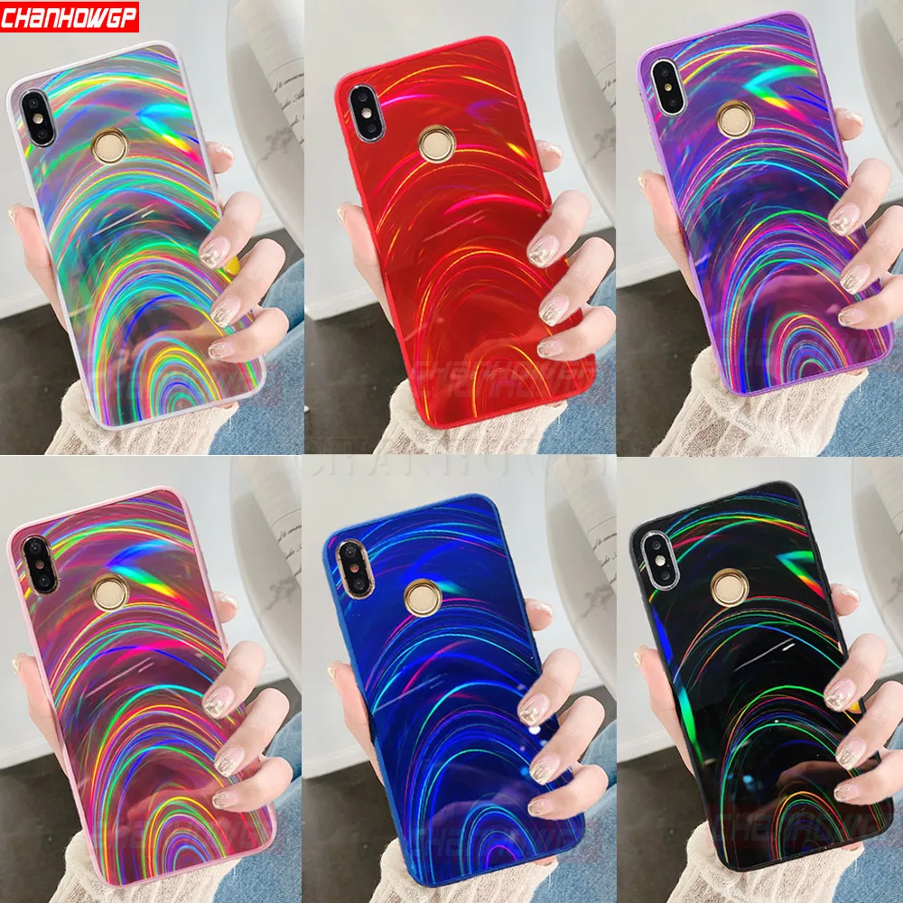 Зеркальный чехол для Huawei Y5 Y6 Y7 Y9 P Smart Plus 2019 P20 P30 силиконовый Honor 8A 8S 8X 10i Lite 7C |
