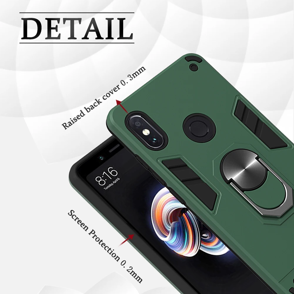 Мобильный телефон чехол s для Redmi 5A Prime Жесткий Чехол из поликарбоната с магнитной