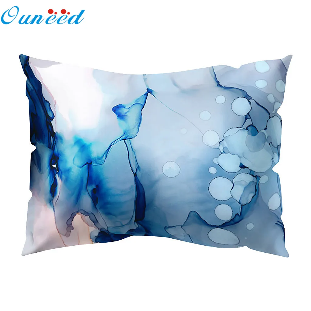 Чехол для подушки Ouneed художественный водонепроницаемый чехол 30*50 см домашний
