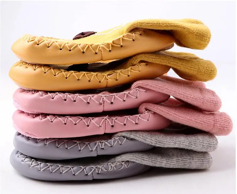 

Children Shoes Slipper Sewing Thread Socks Baby Socks Baby Cute Cartoon Non-slip Cotton Kids Toddler Floor Socks