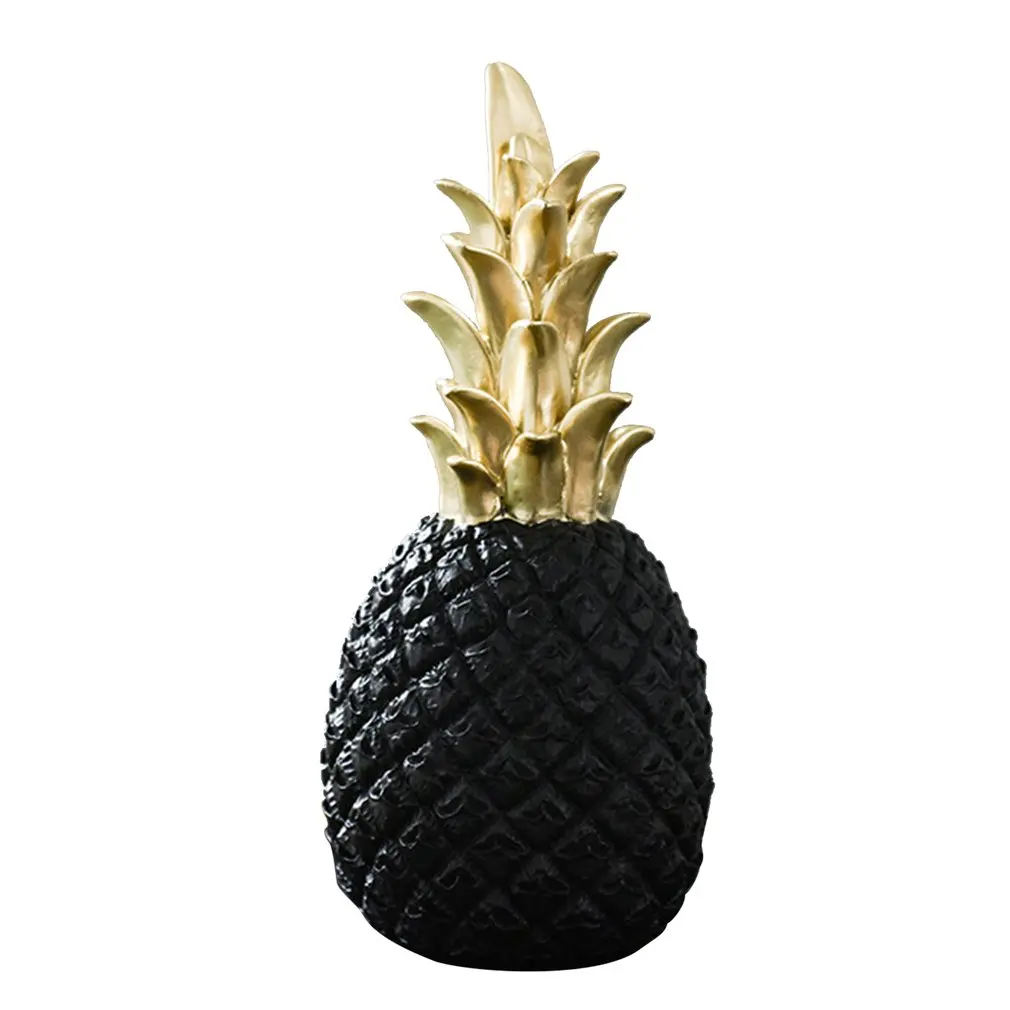 

Nordic Light Luxury Resin Pineapple Creative Home Living Room Porch Model Room Soft Decoration Wedding Gift