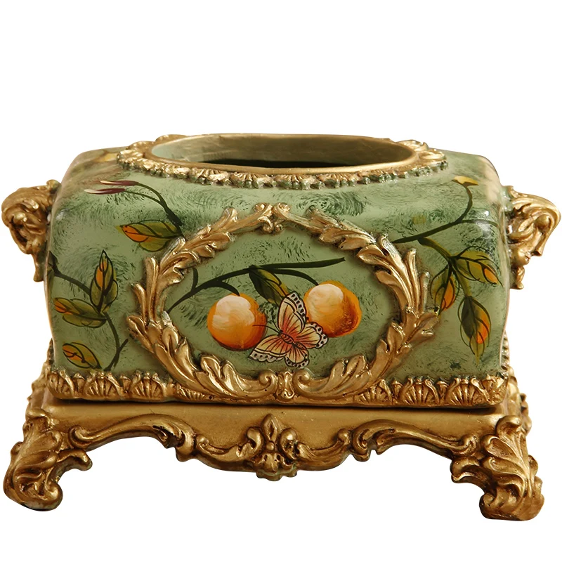 

OUSSIRRO 2019 NEW Chinese style Luxury Tissue Box Fashion Elegant Household living Room Desktop Towel Napkin Tissue Holder