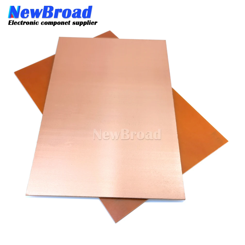 4 шт. FR4 PCB 10x15 см 10*15 односторонняя медная плакированная пластина набор DIY
