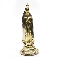 9cm catholic holy father jesus our lady fatima lourdes small figure ornament for home desktop decoration religious belief statue