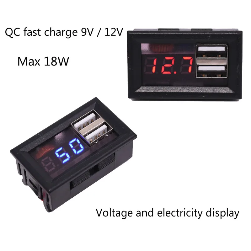 Автомобильное напряжение батареи и Электрический Дисплей Количество автомобиля