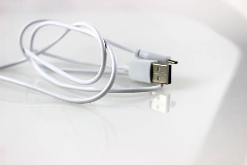 2 шт. 1 м белый микро USB2.0 кабель передачи данных для аndroid бескислородный медный проводник ПВХ с REACH/ROHS для всех Android ячеек линия передачи данных