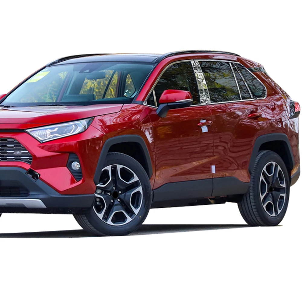 Для Toyota Rav4 Rav 4 XA50 2019 2020 крышка окна двери автомобиля рамка отделка наклейка