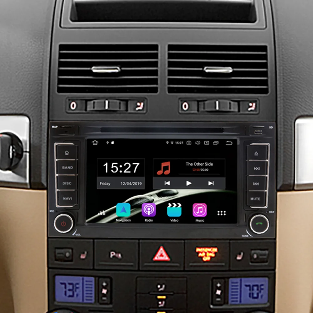 Автомобильный мультимедийный плеер стерео GPS DVD радио навигация Android экран для