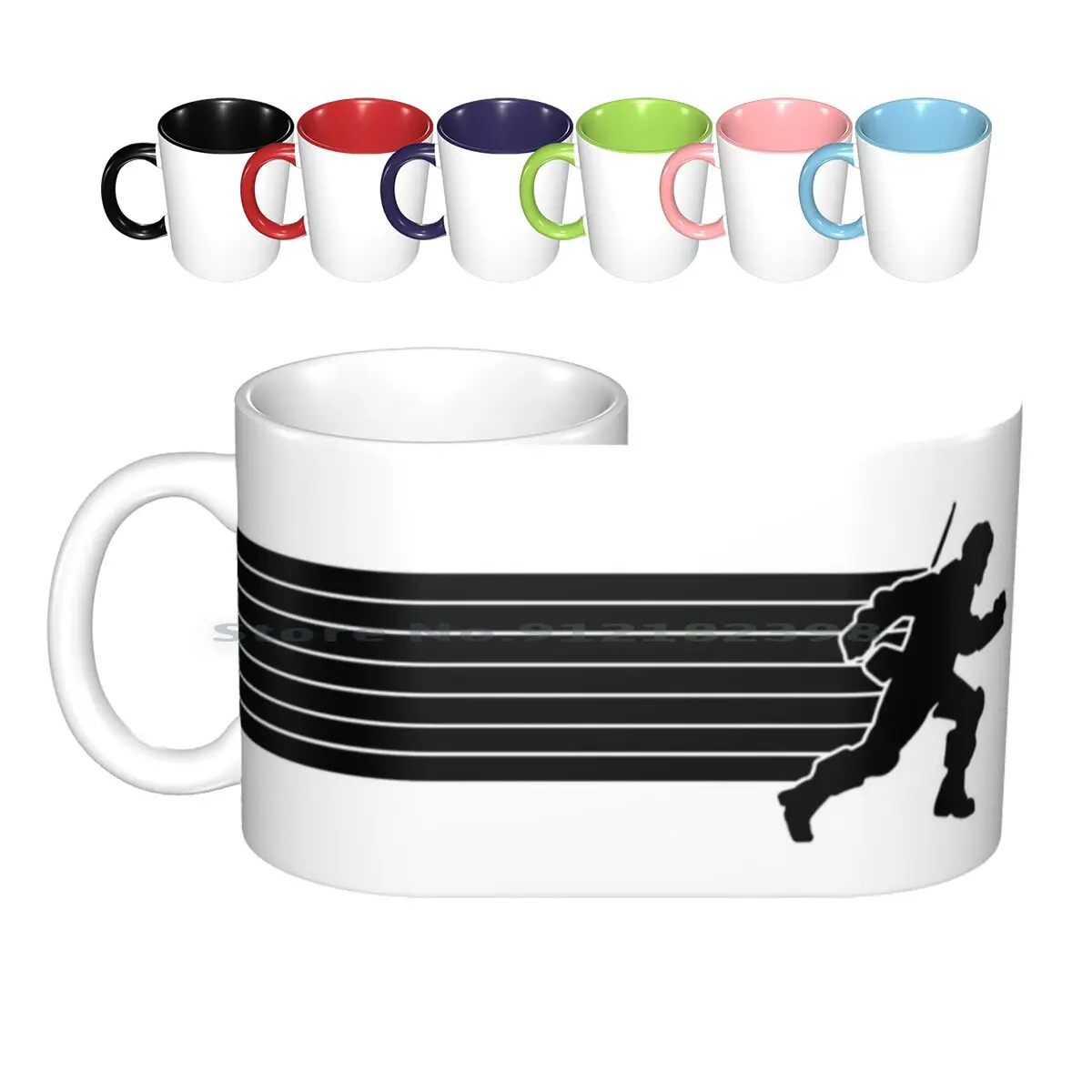 Apex Legends | Бамбуковые черные керамические кружки в стиле ретро кофейные чашки